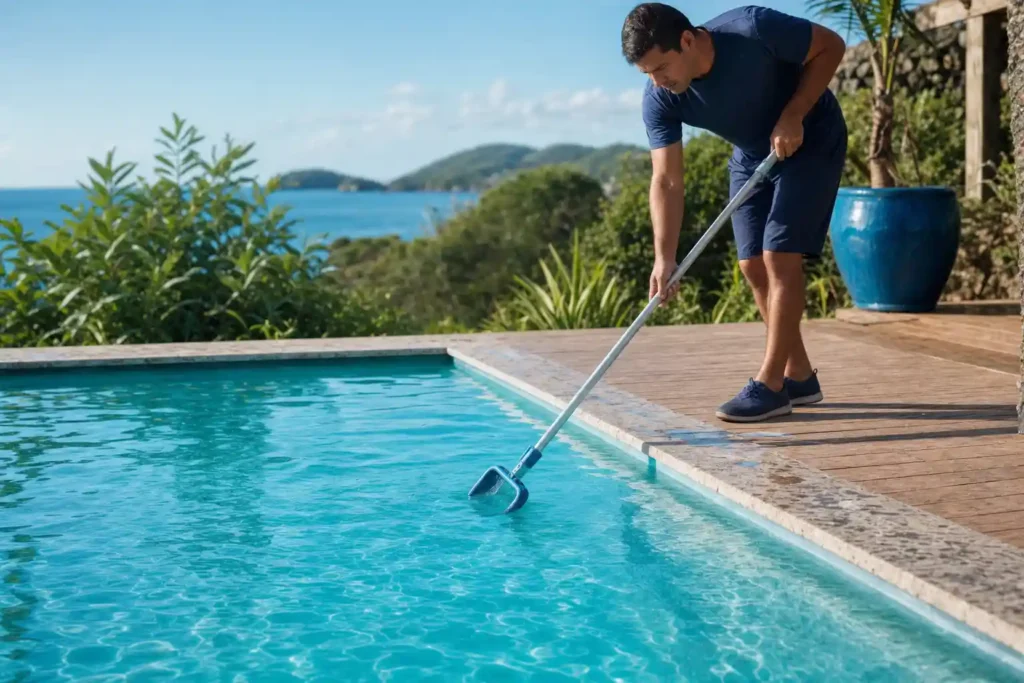 Como cuidar da piscina de uma casa de praia em Búzios